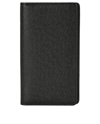 Louis Vuitton Taiga Wallet, &pound;220, Accessories, Black, Leather, Front view